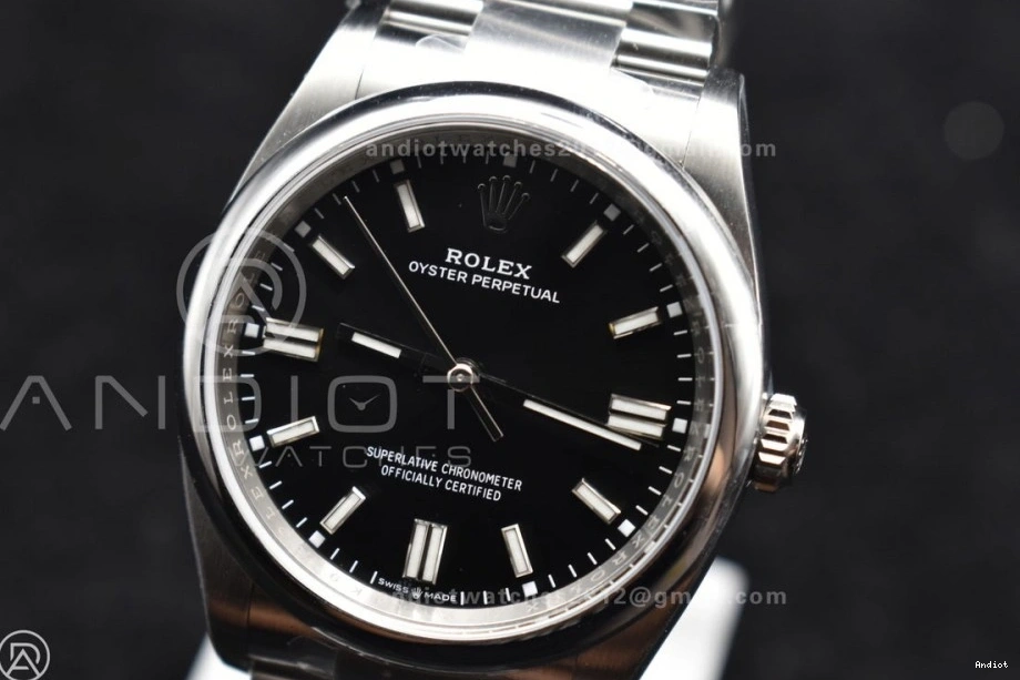 36mm Perpetual Black Silver 126000 Edition VR3230 Oyster 1:1 Clean 904L Best Steel 0422